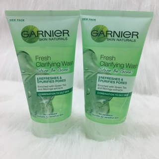 Sữa rửa mặt Garnier fresh clarifying wash bill Anh