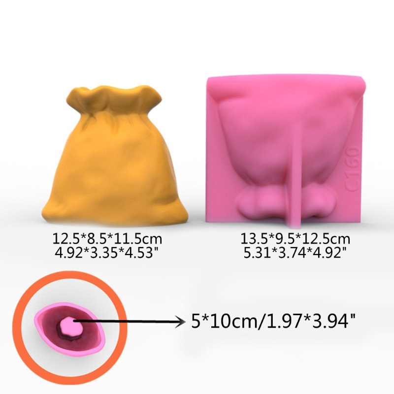 Khuôn Silicone Tạo Hình Chậu Hoa / Giá Đỡ Bút DIY