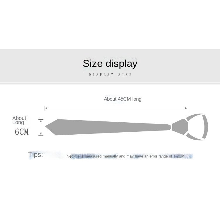 Cà vạt bản rộng 6cm thắt nút màu xám đen kiểu dáng thời trang cho nam