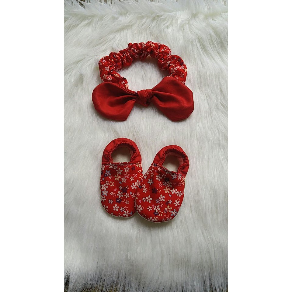 Combo giày vải + băng đô