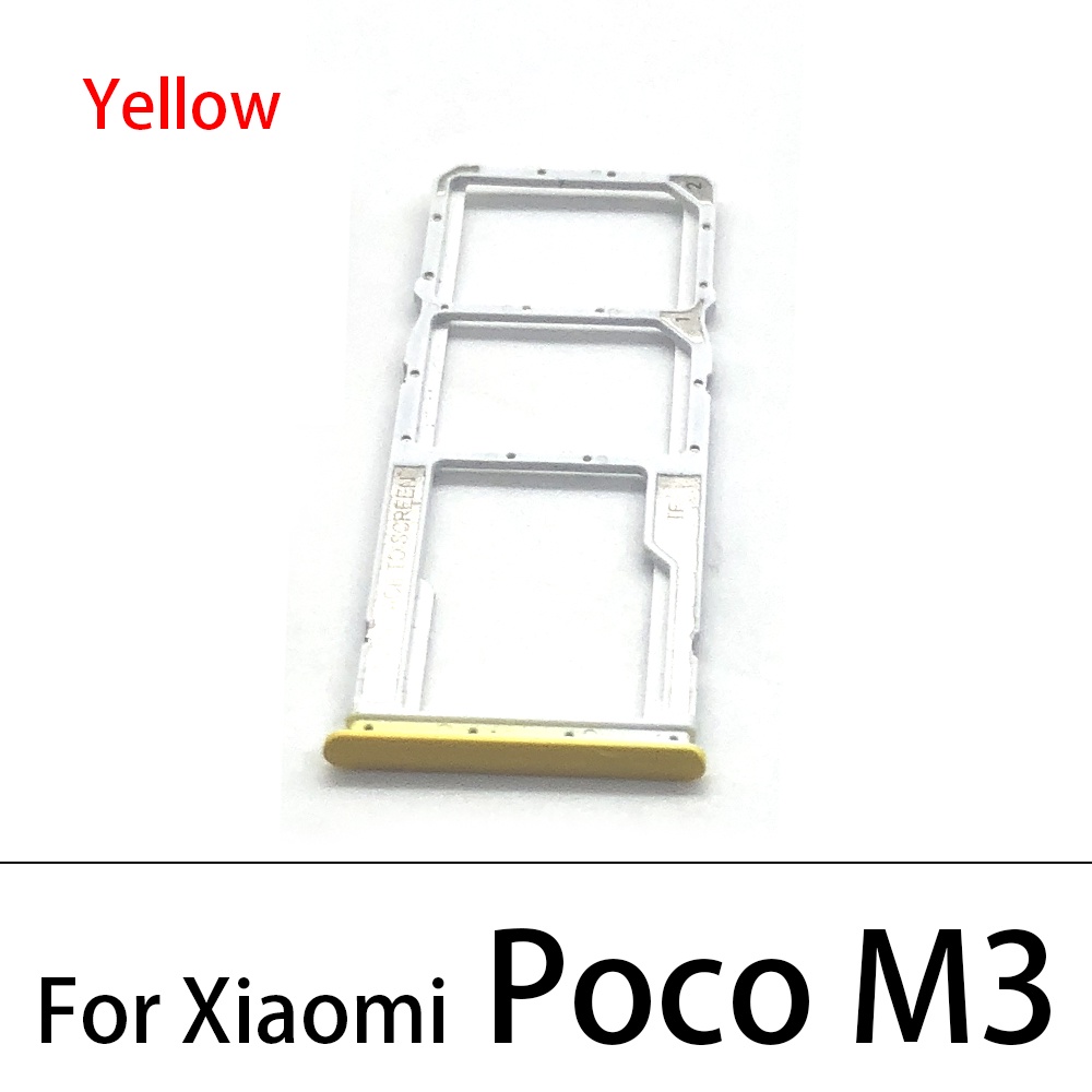 Khay Đựng Sim Thay Thế Cho Xiaomi Poco X3/Poco M3/Poco F3/F2 Pro/Xiaomi POCOPHONE F1