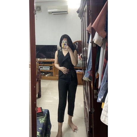 Jumpsuit đen Susu new 100%