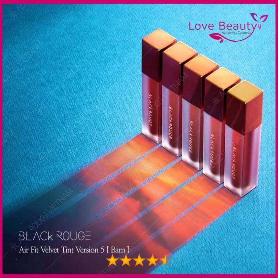 [CHÍNH HÃNG] [ XẢ KHO ] Son Kem Lì Black Rouge Air Fit Velvet Lip Tint [Ver5 + Ver 6 Blueming garden] | BigBuy360 - bigbuy360.vn