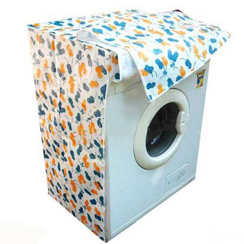 ÁO CHÙM MÁY GIẶT CỬA TRƯỚC LOẠI LỚN CHO MÁY TỪ ( 7kg - 10.5 kg ) TRẮNG PHỐI HOA CAO CẤP