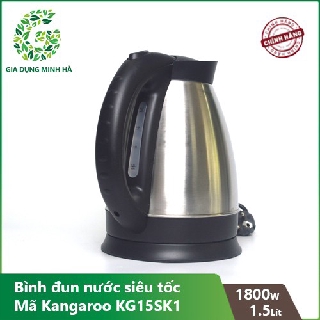 Ấm - Bình đun nước siêu tốc Kangaroo KG15SK1 - 1.5 lít
