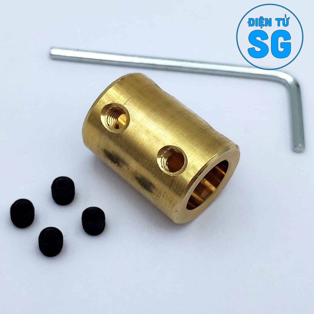 Khớp nối trục 5mm-10mm, 8mm-10mm, 6mm - 10mm, 8mm - 8mm, 8mm - 12mm, 10mm -10mm, 10mm- 12mm tùy chọn