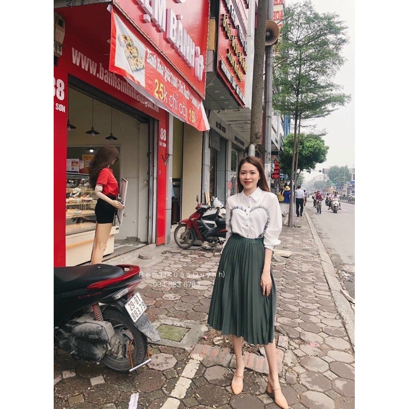 Chân Váy Xếply QC bigsize