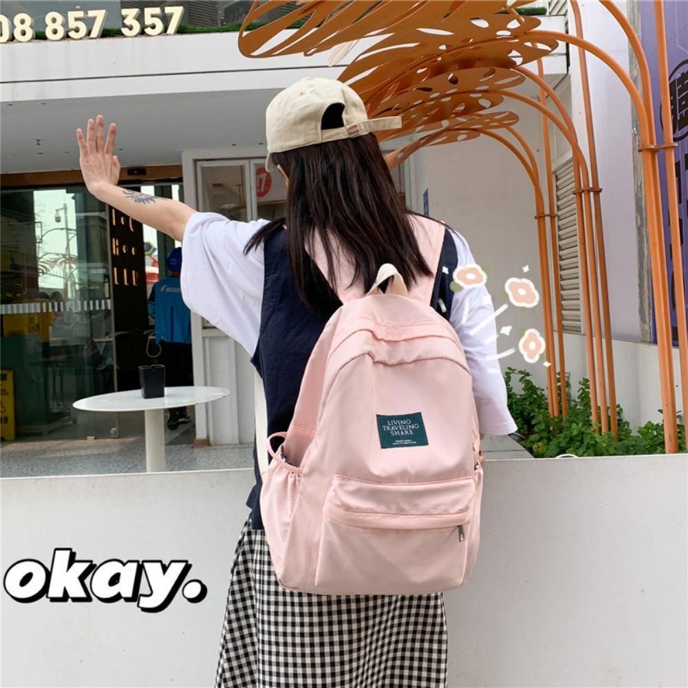 Balo nữ PISON thời trang đi học đi chơi dễ thương, Balo Ulzzang cao cấp