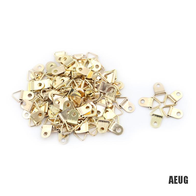 Set 100 Móc Treo Khung Ảnh Hình Chữ D 10x20mm