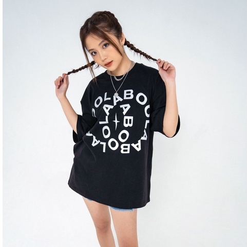 Áo Thun BOO Unisex Dáng Ovesized In Graphic Logo BOOLAAB