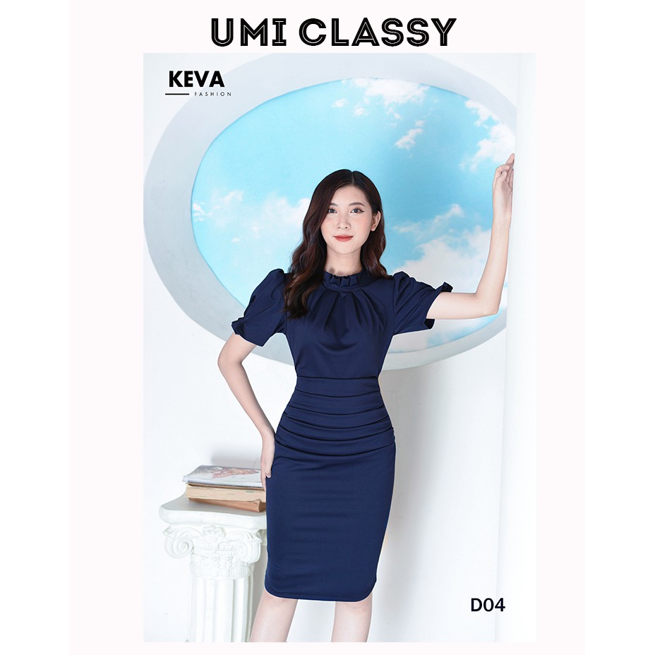 Váy Đầm Dự Tiệc Sang Trọng D04 Umi Classy - Đầm thiết kế cao cấp KEVA SHOP | BigBuy360 - bigbuy360.vn