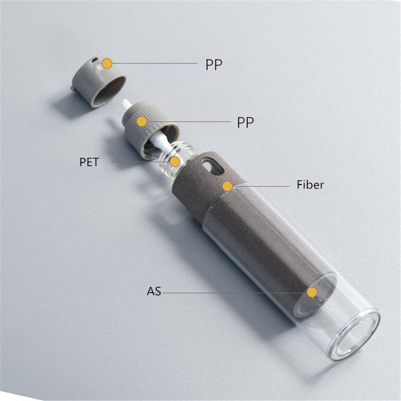 Khăn Lau Kính / Màn Hình / Máy Tính Bảng / PC 2 Trong 1 Bằng Sợi Micro Tiện Dụng