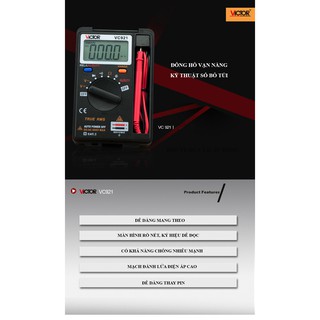 Đống hồ điện tử VICTOR VC921