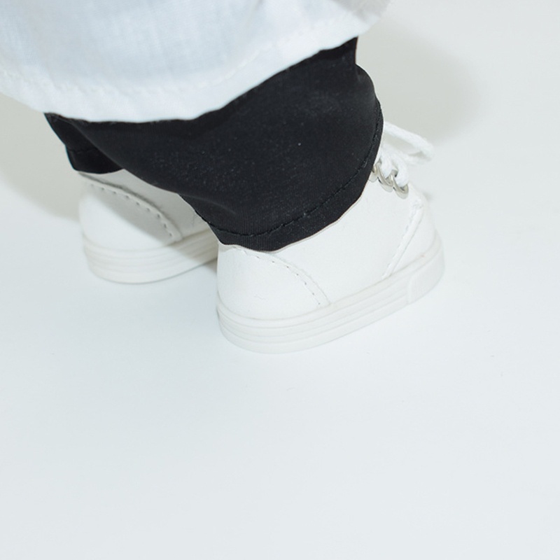 Giày Vải Bông Cotton 20cm 20cm Thắt Dây 20cm In Hình Thần Tượng Dễ Thương Cho Búp Bê