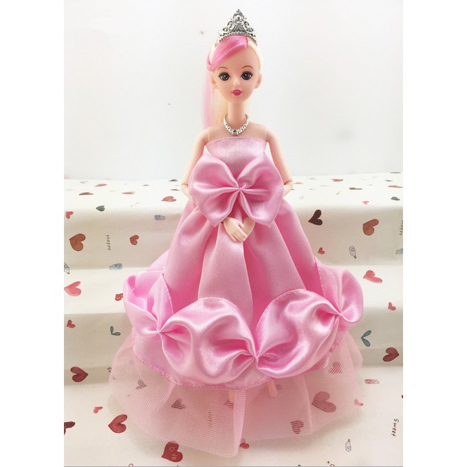 Đầm dự tiệc thời trang cho búp bê Barbie