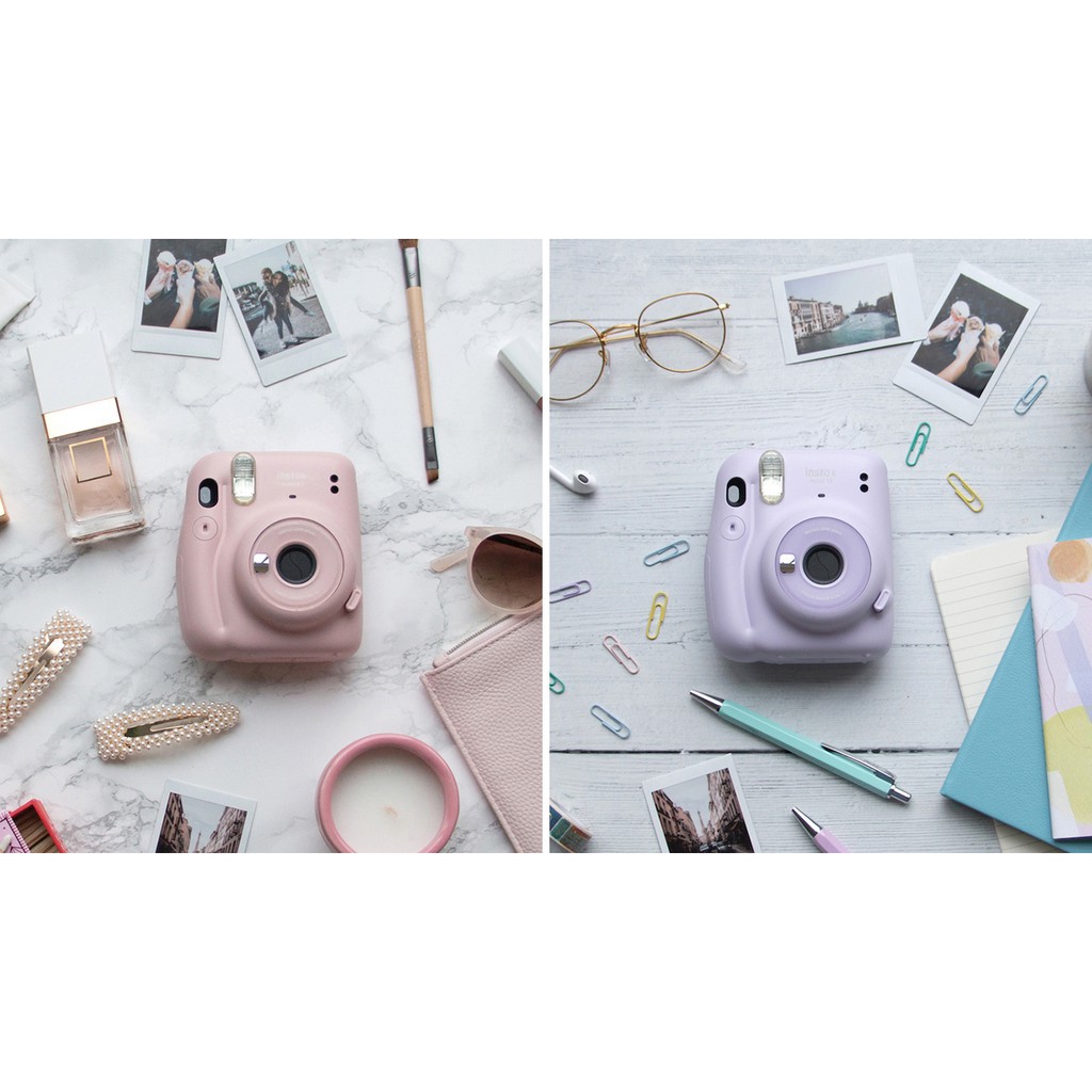 Instax Mini 11 - Máy ảnh chụp lấy ngay - Chính hãng- Tặng kèm 10 film