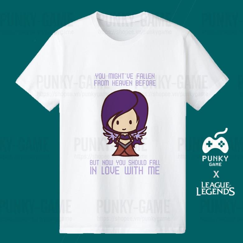 (SALE SỐC) Áo Liên Minh Huyền Thoại (LOL) MORGANA Chibi ngắn tay