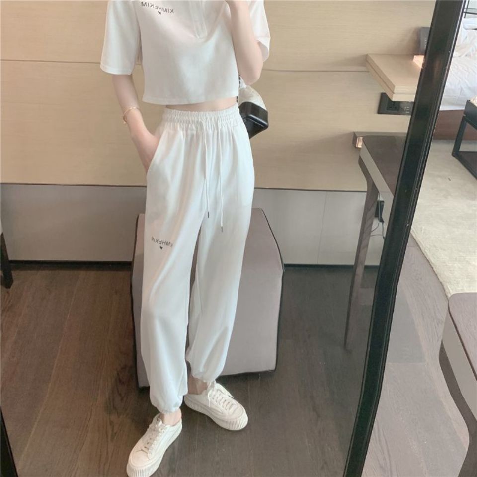 Set Đồ Thể Thao Lưng Cao Thời Trang Mùa Hè Cho Nữ