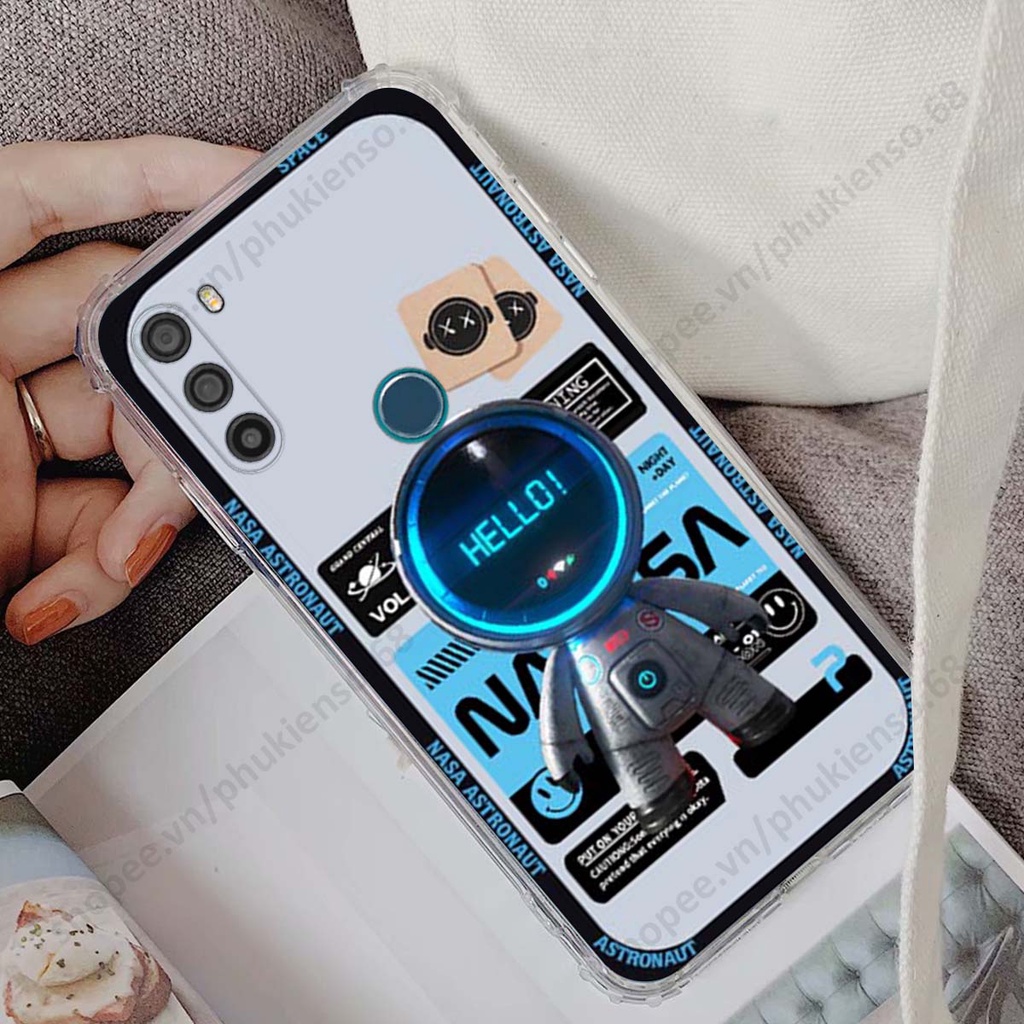 Ốp lưng Vsmart Active 3 hình người máy, robot nasa đáng yêu dễ thương