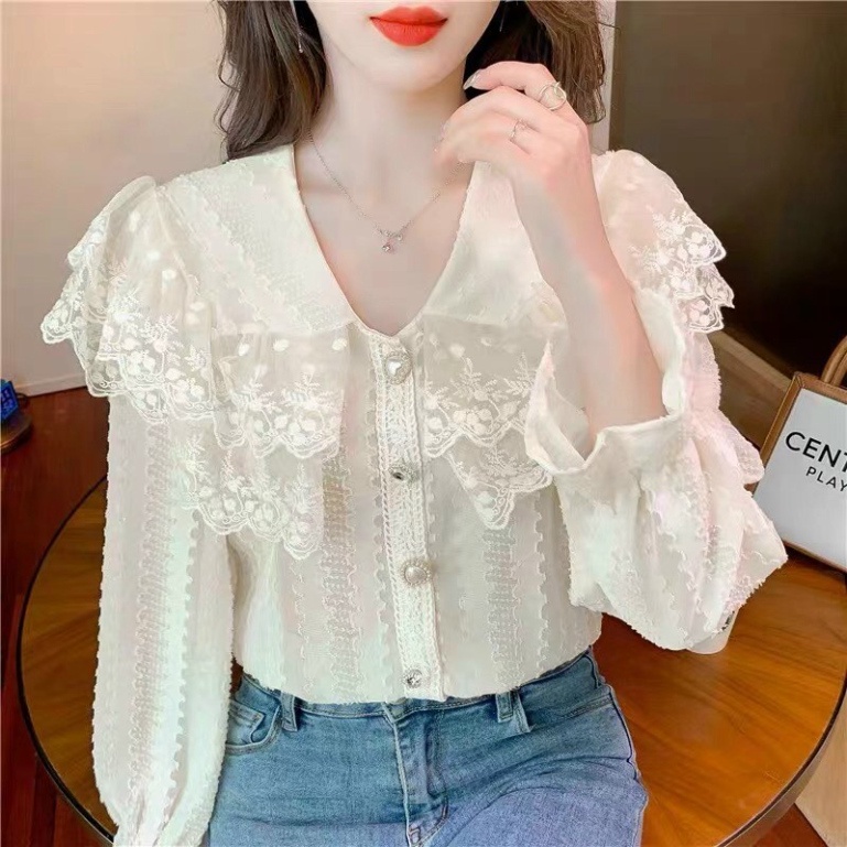 áo sơ mi kiểu nữ tiểu thư hàng QCCC TA01 chuyensiquanaonugiare
