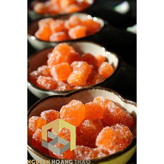 Vỏ bưởi sấy dẻo mix cam mỹ