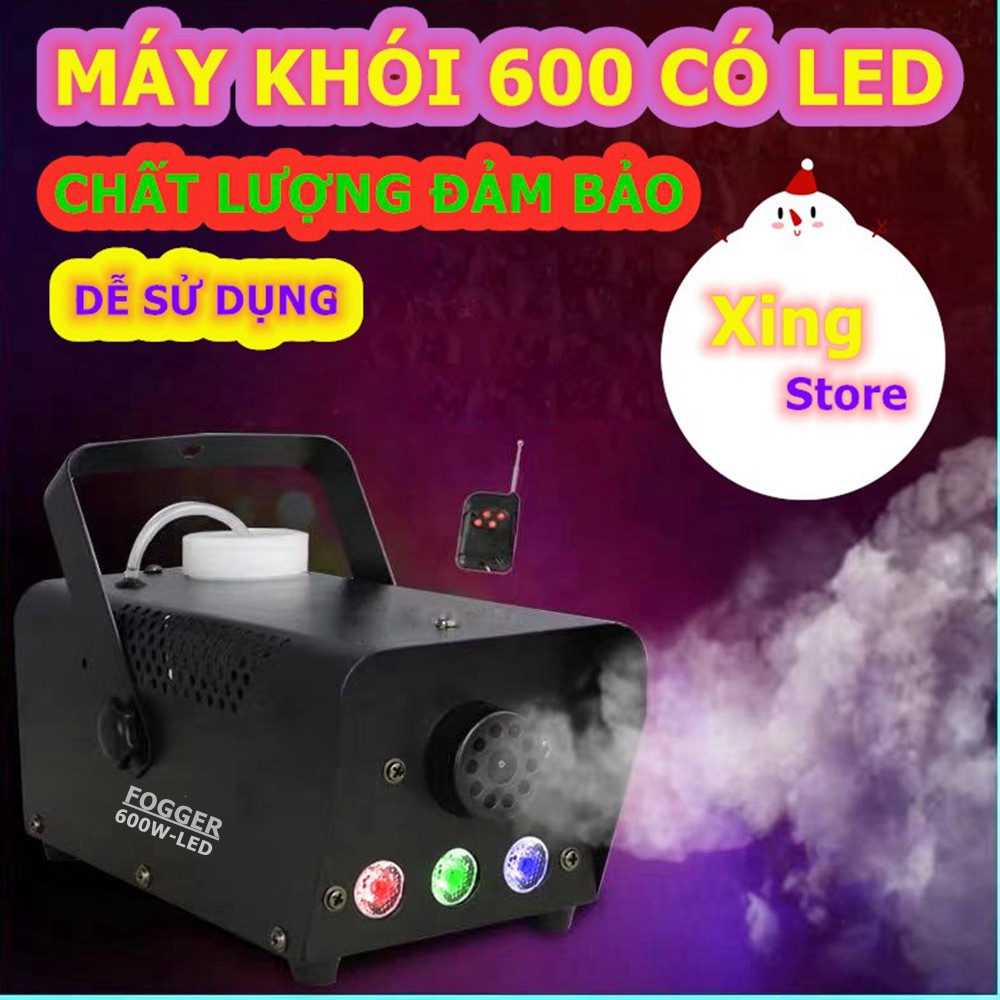 4001 - MÁY KHÓI 600W CÓ LED Đèn sân khấu