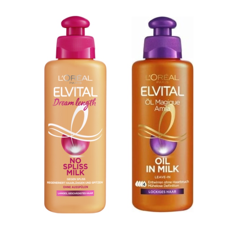 Kem dưỡng tóc Loreal Elvital Dream Length phục hồi hư tổn, Giúp tóc mọc dài và giảm gãy rụng Elvital 200ml- Hàng Đức
