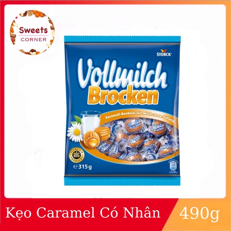 Kẹo nhân Caramel Storck Vollmilch Brocken 751g