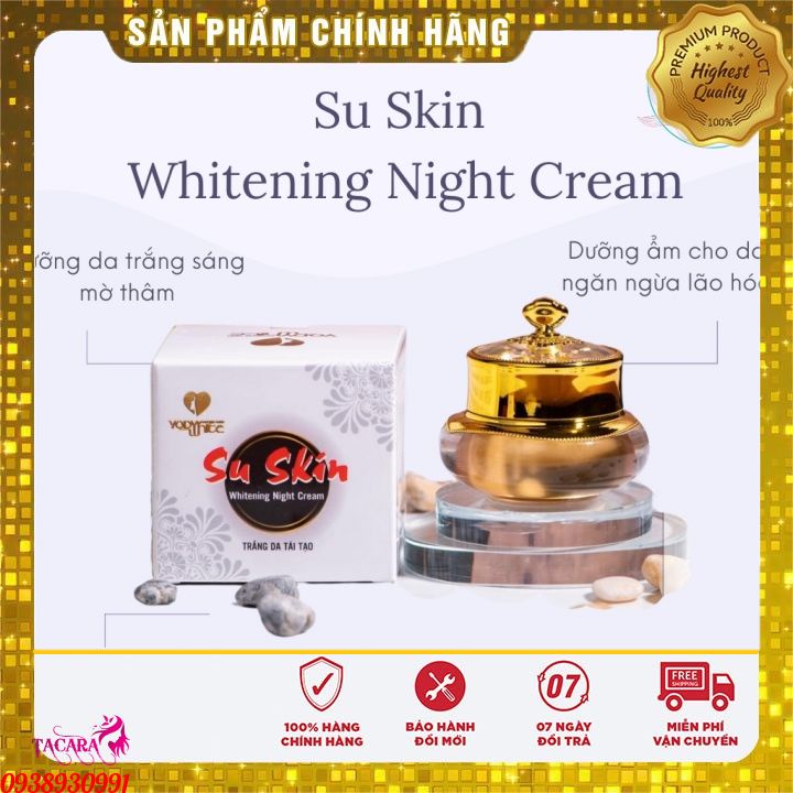 Kem đêm suskin phương anh dưỡng trắng da ban đêm