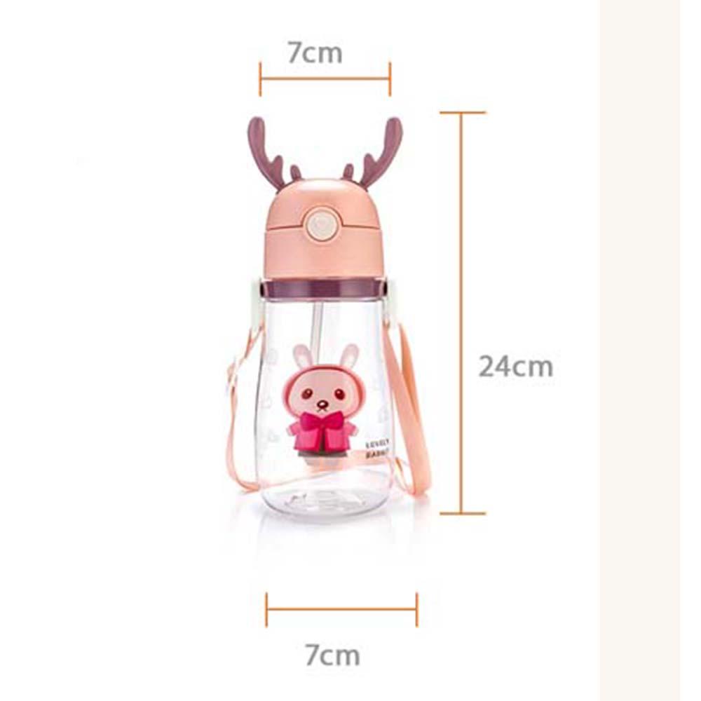 Bình Nước NICKOLAS Kèm Ống Hút Và Dây Đeo Vai Tiện Dụng