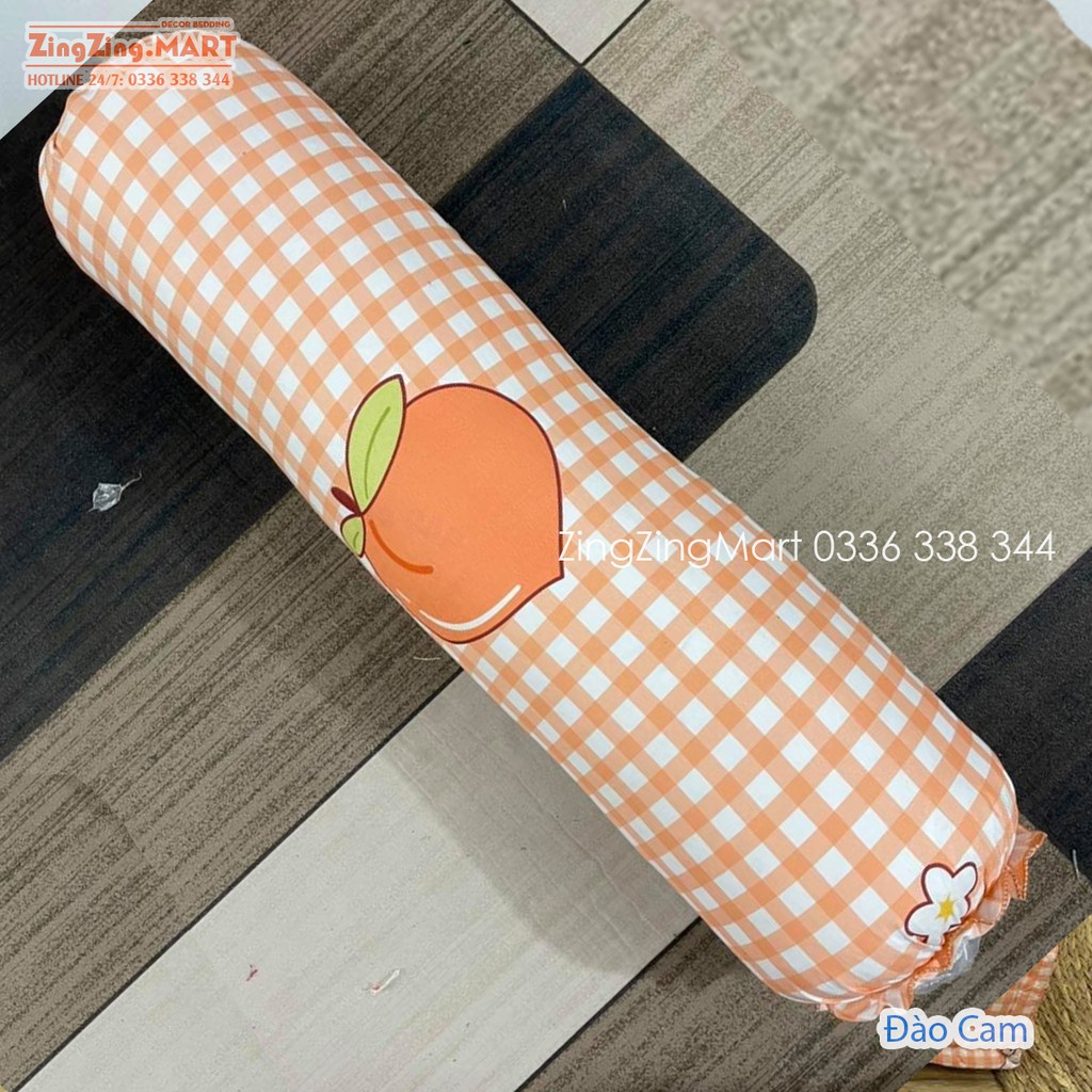 vỏ Gối ôm cotton polly cao cấp, dài đẹp nhiều màu cho người lớn và trẻ em Size phổ thông 35x105cm họa tiết đẹp