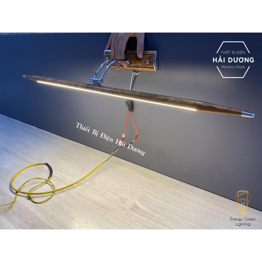 Đèn soi tranh - Đèn rọi gương Led Đèn soi gương cổ điển STN 8w/20w Ánh sáng 3 chế độ màu- Điều chỉnh được góc chiếu