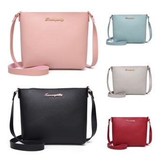 Image of [Ready Stock] Women Korean Bag Fashion Pu Fashion Sling Bag Handbag Wanita Beg