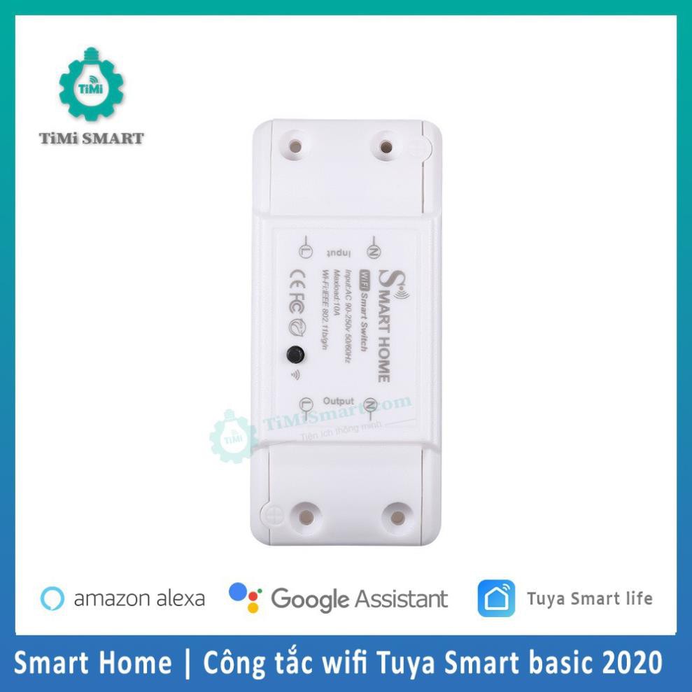 +sale off+ Bảng Tiếng Việt Công Tắc Wifi Điều Khiển Từ Xa Tuya Basic SMART Z (Tốt hơn sonoff basic)