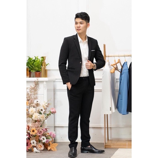 Bộ Vest Nam Cao Cấp Đủ Màu, Bộ Com Lê Nam Đa Dạng Màu Sắc,Áo Blazer Nam Phong Cách Hàn Quốc