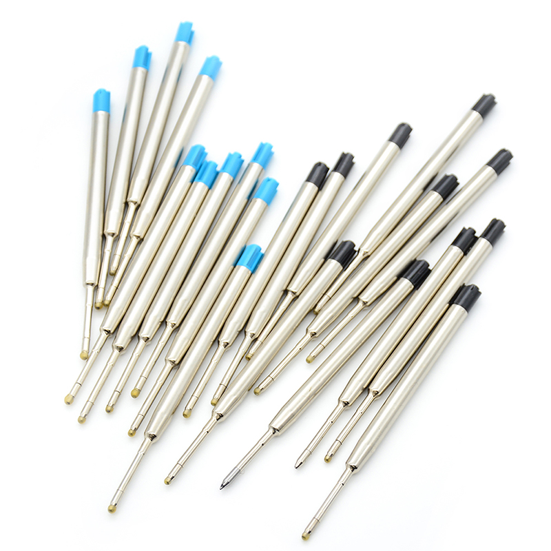 Bộ 10 Ruột Bút Bi Ngòi 1.0mm Màu Xanh Dương