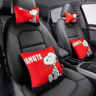 ❦Gối tựa ô tô, đầu tô hoạt hình dễ thương, kê cổ bộ đôi và <