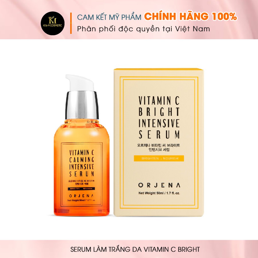 Serum Vitamin C Dưỡng Trắng Chuyên Sâu, Tinh Chất Serum Chống Lão Hóa Ngừa Mụn Thâm BRIGHT 50ml - #0005