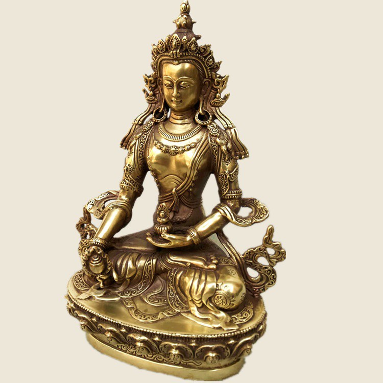 Tôn tượng Địa Tạng Bồ Tát - Pháp khí Mật tông - Phật giáo Tây Tạng