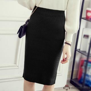 Chân váy ôm công sở dài qua gối co dãn cho nữ