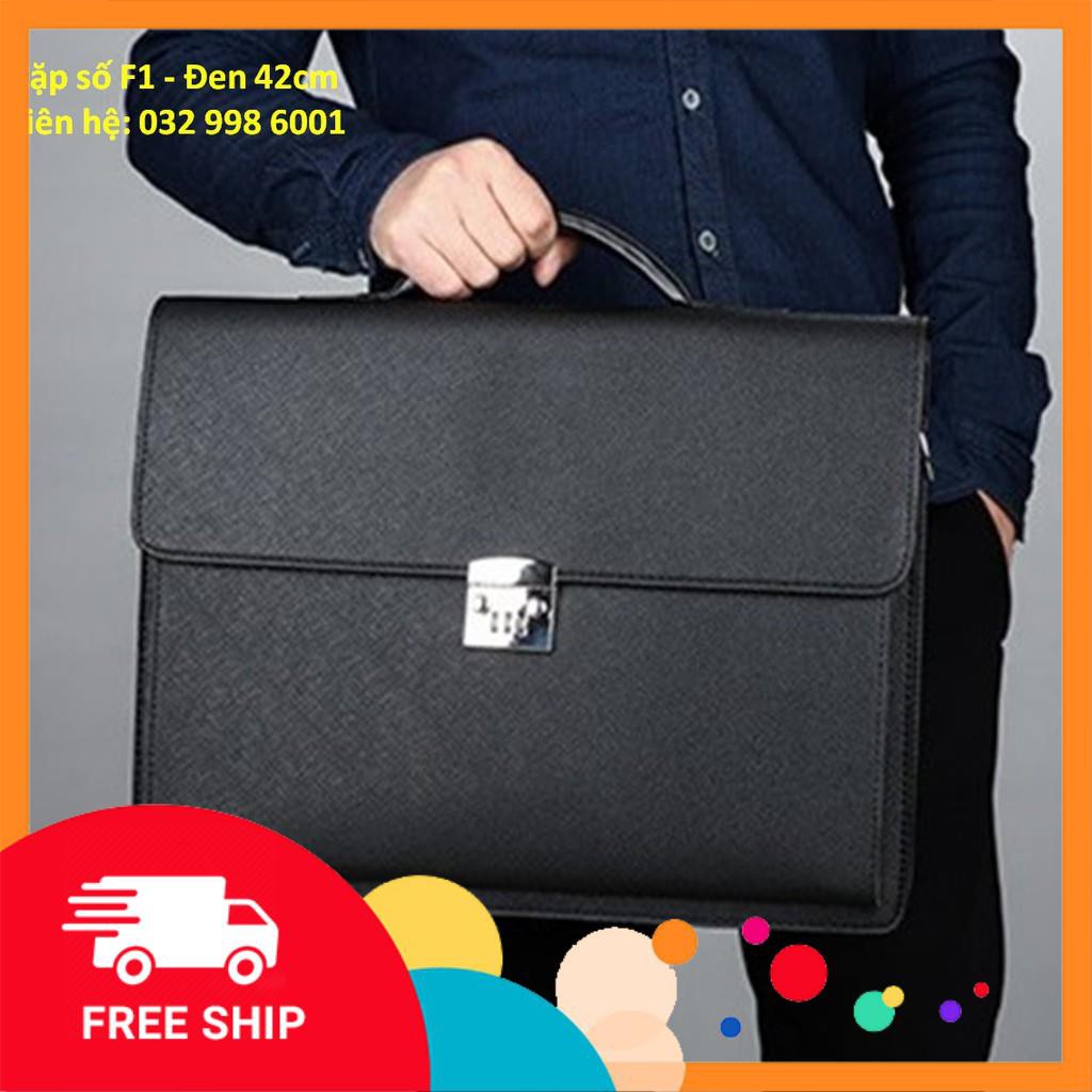 túi xách da , cặp số bỏ laptop 15,6 inh F1