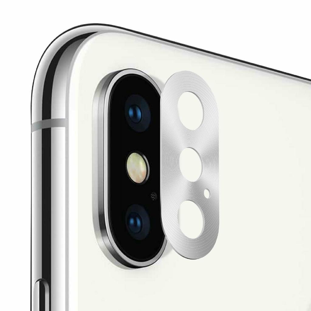 Miếng kim loại chống trầy camera sau thiết kế siêu mỏng cho iPhoneX/XS/Xsmax