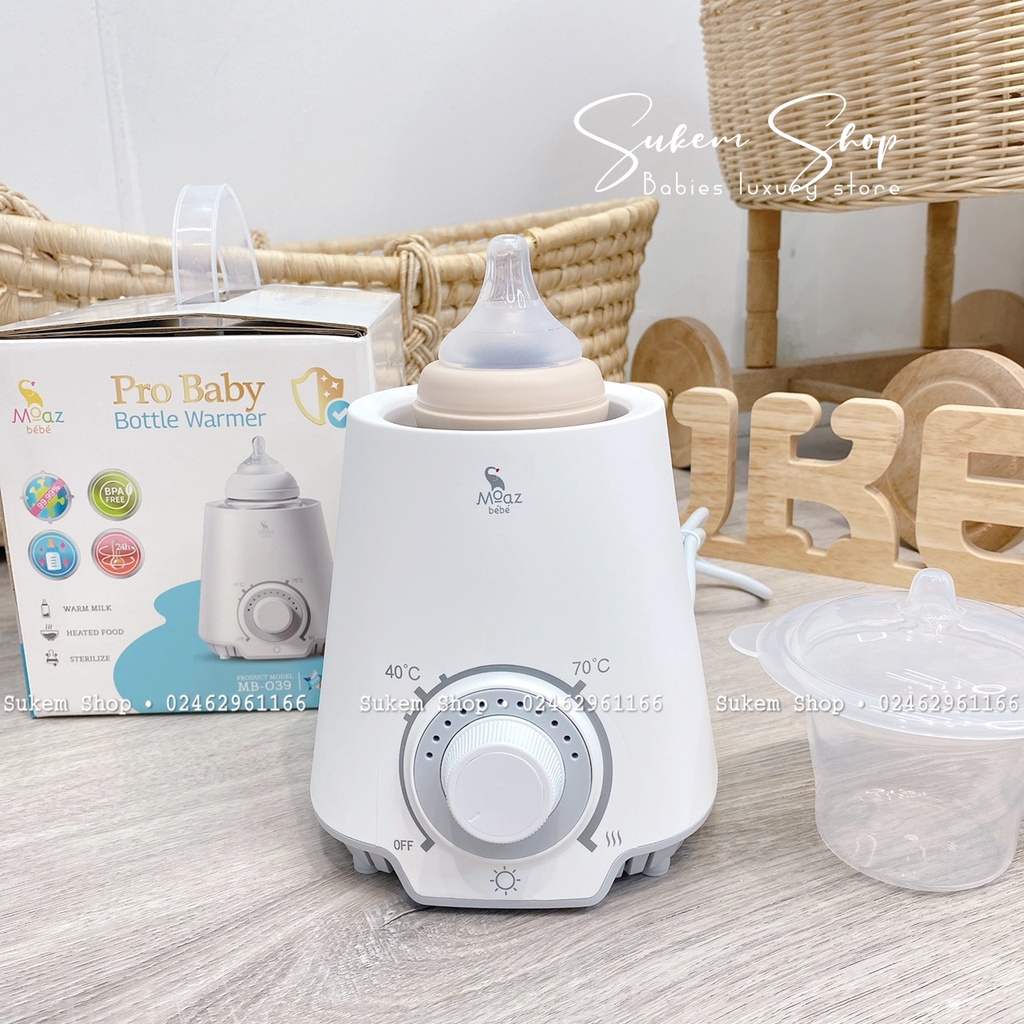 Máy Hâm Sữa/ Máy Hâm Sữa Cơ Moaz Bébé MB-039