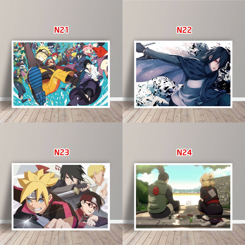 Tấm Postcard Cao Cấp Anime Naruto