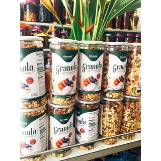 Granola Greenki (Ngũ cốc siêu hạt, Ngũ cốc ăn kiêng)