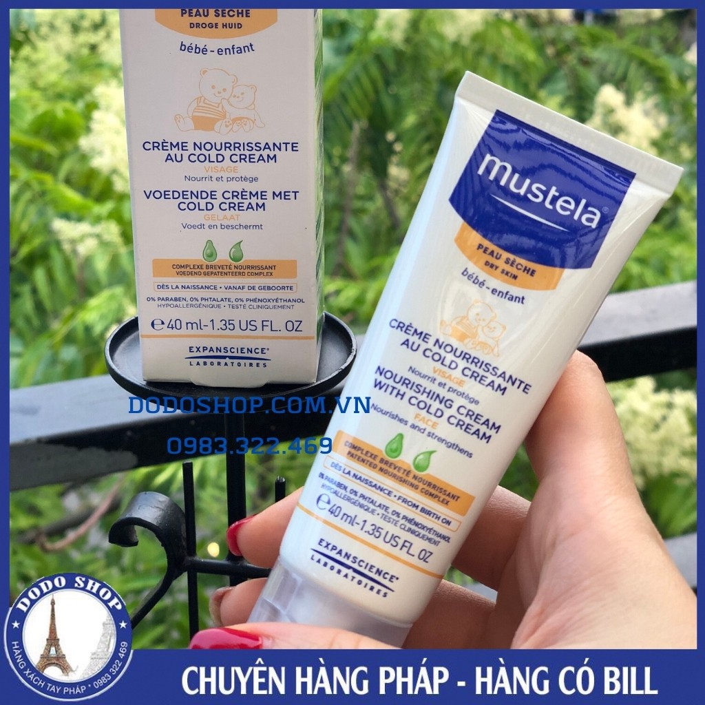 Kem nẻ cho bé Mustela (40ml)