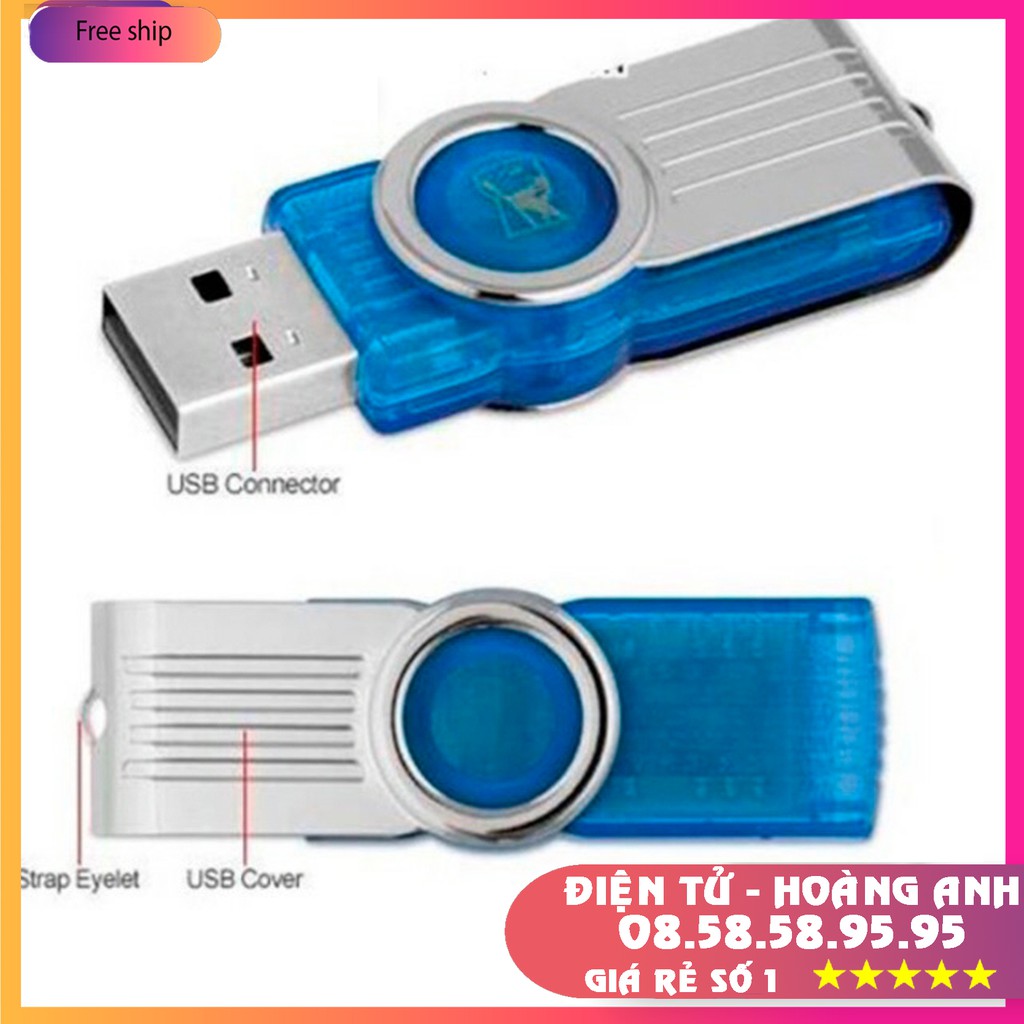 USB Kingston DataTraveler DT101 - 2G - 4G - 8G - 16G - 32G - 64G BH 12 tháng