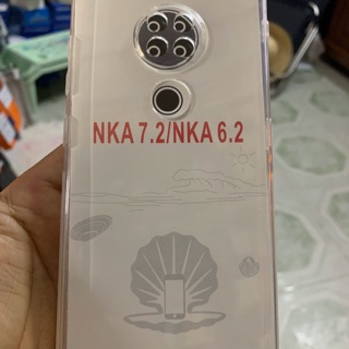Ốp lưng Nokia 7.2, Nokia 6.2 dẻo trong chống sốc bảo vệ camera