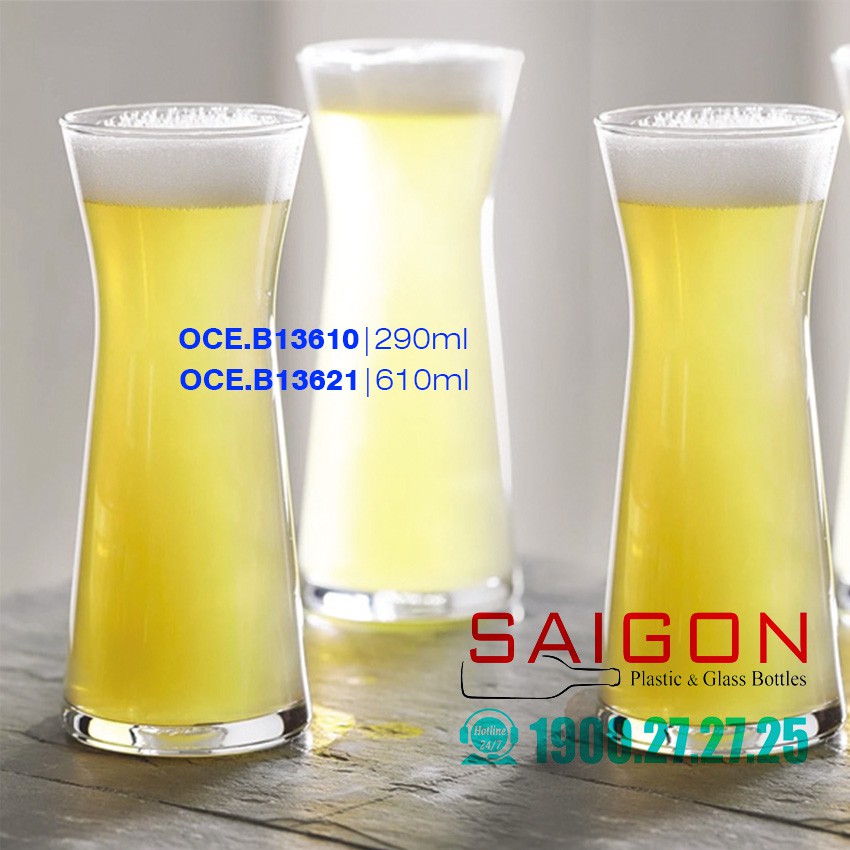 Bình nước thủy tinh TEMPO B13621 - 610ML