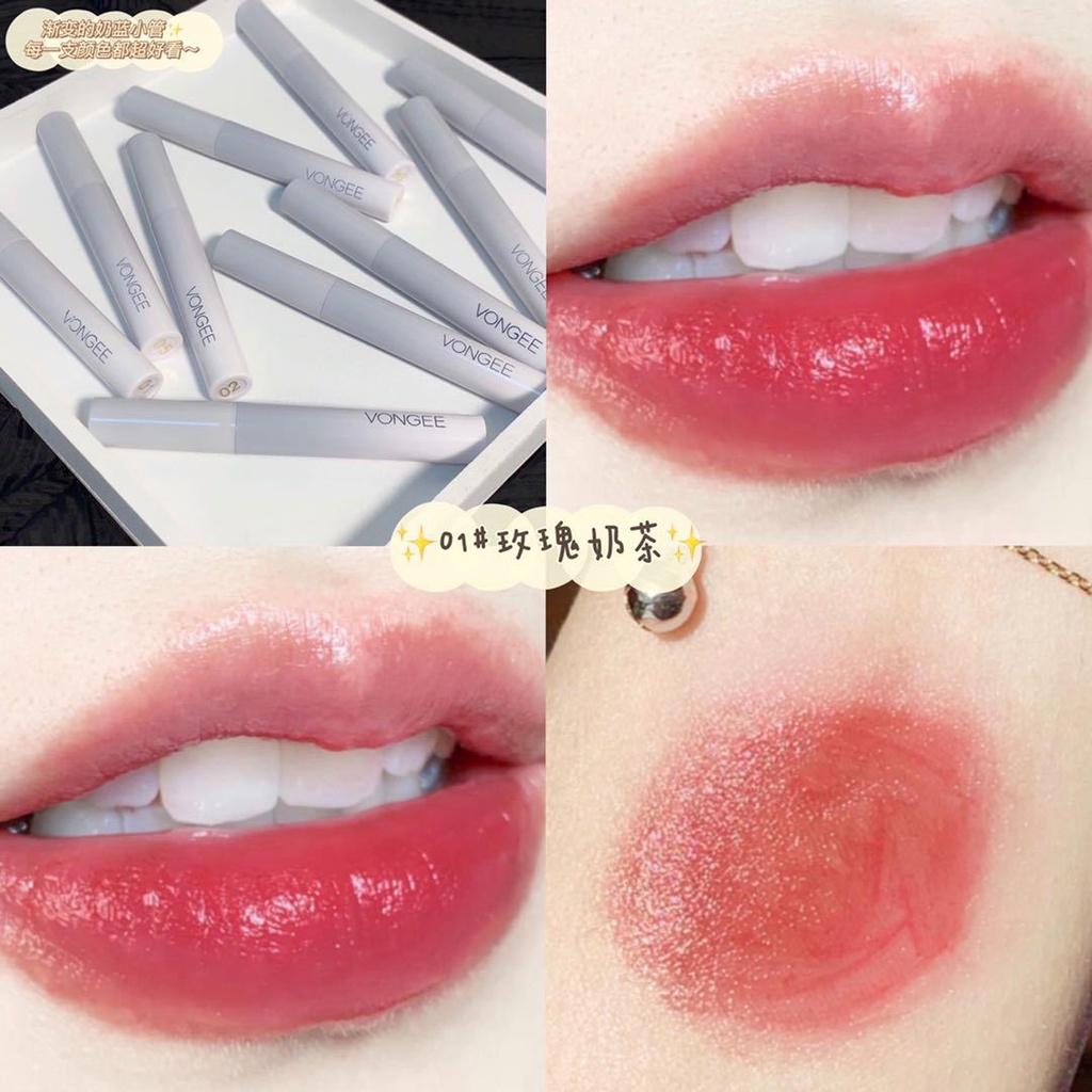 [Hàng mới về] Set 5 thỏi son lì Von Gee chất son mịn như nhung